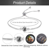 Personalized Photo Projection Bracelet – Custom Picture Jewelry Gift for Loved Ones