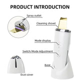Ultrasonic Skin Scrubber with EMS & Ion Technology for Deep Facial Cleansing