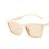 Vintage Cat Eye Sunglasses – Small Square Frame Retro Shades for Women