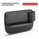 Multifunctional Car Seat Gap Filler & Organizer with Cup Holder