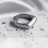 Minimalist Gold-Plated Stainless Steel Open Ring – Trendy & Elegant Jewelry for Women