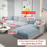 Plush Velvet Sofa Slipcover – Stretch Anti-Slip Cover for Sectional & Loveseats