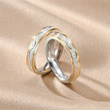 Minimalist Titanium Steel Geometric Ring – Stylish, Durable & Unisex