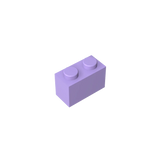 Small Self-Locking Building Bricks – 1x2 DIY Blocks in 62 Colors