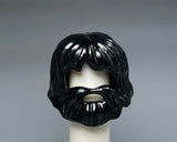 Customizable Figure Hairstyle Building Blocks - 50+ Hair & Head Accessories for LEGO-Compatible Figures