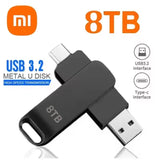 High-Speed 16TB USB 3.2 Flash Drive – Waterproof Metal Memory Stick for Secure Storage