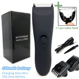Professional Rechargeable Hair Clipper & Beard Trimmer - All-in-One Body Grooming Kit for Men