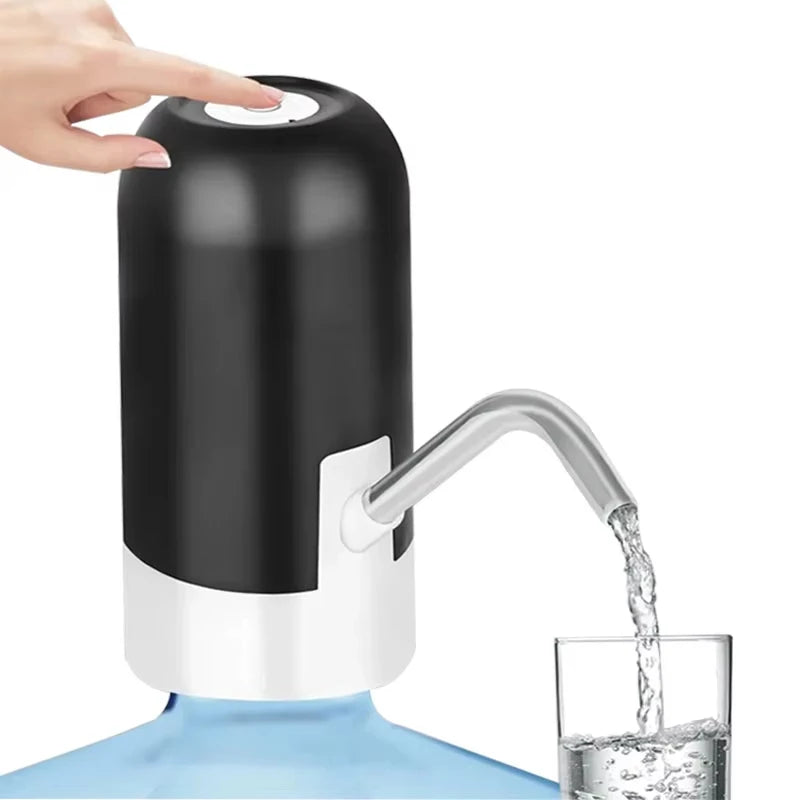 Dispensador de agua para botellas de 5 galones con carga USB, bomba automática de agua potable, dispensador de agua eléctrico portátil, interruptor de botella de agua