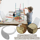 Protectores de bordes transparentes para bebés: protectores de esquinas de seguridad para niños para proteger los muebles
