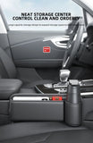 Multifunctional Car Seat Gap Filler & Organizer with Cup Holder