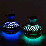 Humidificador de vapor frío ultrasilencioso con USB, aromaterapia y luces LED