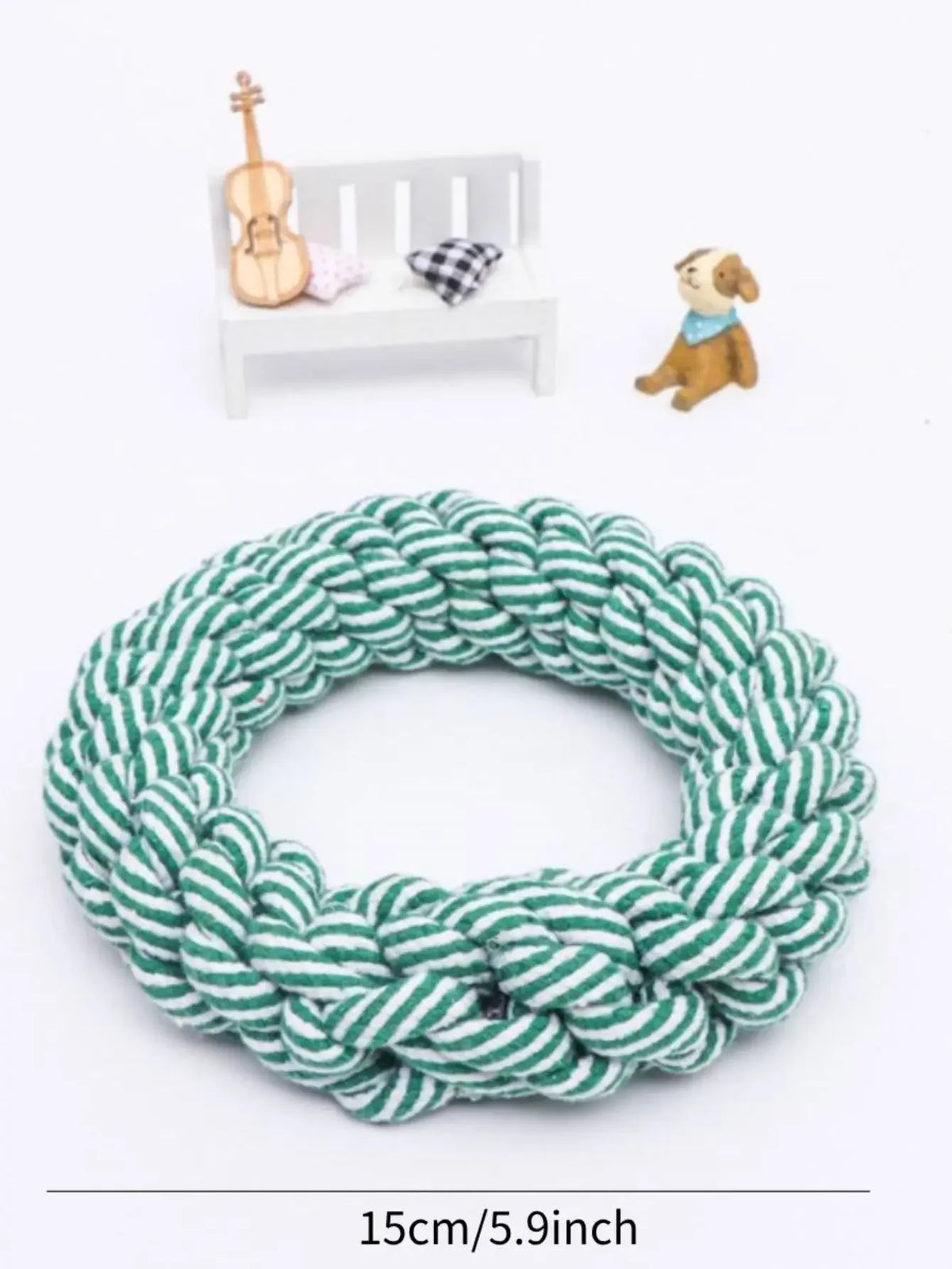 Durable Linen Dog Chew Toy – Non-Toxic Bite-Resistant Pet Toy