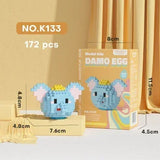 Disney Stitch & Sanrio Building Blocks Set - Cute Character Model Kit for Kids