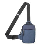 Men’s Waterproof Crossbody Chest Bag – Large Capacity Oxford Shoulder & Waist Pack for Outdoor and Travel