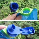 Portable Ultralight Foldable Water Bottle – 700ml Collapsible Flask for Hiking, Running & Outdoor Sports