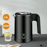 Hervidor eléctrico portátil RAF de 0,8 l | Hervidor de agua de viaje de acero inoxidable | Funciones de seguridad inteligentes