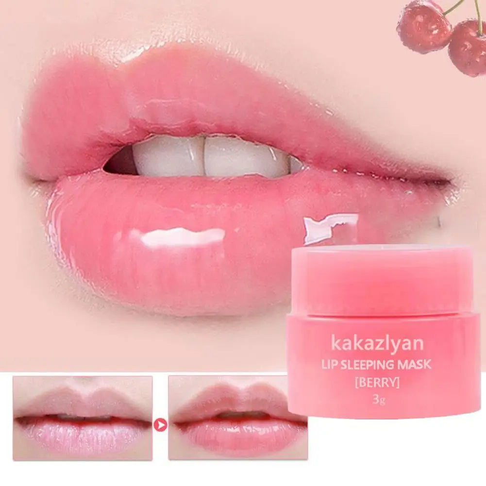 Fruit-Infused Jelly Lip Balm - Moisturizing Lip Treatment with Vitamin C (3g)