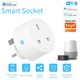 Smart WiFi Plug with Power Monitoring and Voice Control
