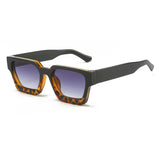 SHAUNA Retro Square Sunglasses – Trendy Tinted Shades for Men & Women