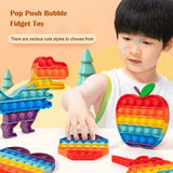 Push Pop Bubble Fidget Toy - Sensory Stress Relief for Kids & Adults