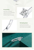 Sterling Silver Hearts Clear CZ Simulated Diamond Wedding Band Ring for Women – Classic Engagement Jewelry