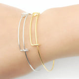 Adjustable Arrow Cuff Bracelet – Trendy Statement Jewelry for Women