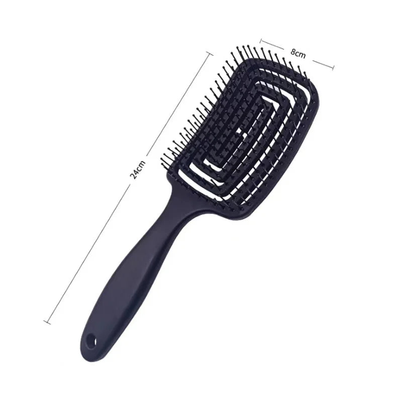 Elastic Scalp Massage Comb for Detangling and Hair Styling