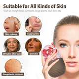 Silicone Ice Facial Roller & Ice Cube Mold - Skin Tightening & Puffiness Relief Set