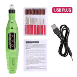 6-Color Portable Electric Nail Polishing Machine – Professional Nail Drill for Home & Salon Use