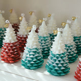 Christmas Tree Scented Candle – Festive Soy Wax Aromatherapy Candle for Holiday Décor & Gifts