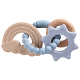 Cartoon Silicone Baby Teether – Safe, Non-Toxic, BPA-Free, and Perfect for Gum Relief