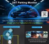 2K QHD Dash Cam with WiFi, Voice Control & Night Vision for Cars