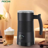 4-in-1 Electric Milk Frother and Warmer for Coffee, Latte, Cappuccino & Hot Chocolate
