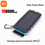 200000mAh Solar Power Bank with Fast Charging for iOS and Android