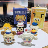 Disney & Sanrio Character Building Blocks Set - 108 Style Stitch & Hello Kitty Collection