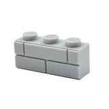 Small Building Block Wall Bricks Set for DIY MOC Construction