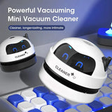 Mini USB Desk Vacuum Cleaner – Cute Robot Design for Home & Office Cleaning