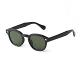 Vintage Shell Round Sunglasses – Retro Fashion Shades for Men & Women (UV400 Protection)