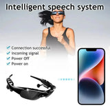 Gafas de sol con audio inteligente Bluetooth: sonido estéreo inalámbrico y protección UV
