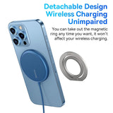 360° Magnetic Phone Ring Holder – Foldable Kickstand with Strong Grip