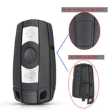 KEYYOU 3-Button Car Key Shell Case – Perfect Replacement for BMW!