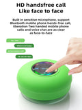Waterproof Bluetooth Shower Speaker with Suction Cup & Built-In Mic
