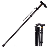 Adjustable Aluminum Hiking Walking Stick with Telescopic Folding Design