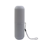 Portable Toothbrush Travel Case with Ventilation and Protective Cover