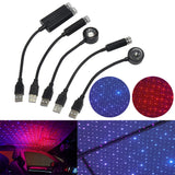 USB Car Roof Star Light - Romantic Gypsophila Atmosphere Lamp for Cars & Homes