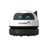 Mini USB Desk Vacuum Cleaner – Cute Robot Design for Home & Office Cleaning
