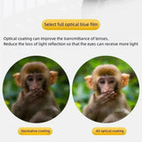 8X Magnification FMC Coated Waterproof Binoculars with 5000m Field of View