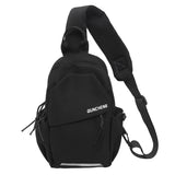 Unisex Nylon Bucket Bag – Lightweight Casual Shoulder Crossbody with Zipper Closure