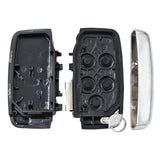 5-Button Remote Key Shell Replacement for Land Rover & Range Rover – Durable ABS & Metal Case