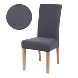 Elastic Jacquard Dining Chair Cover – Soft, Stretchable, and Wrinkle-Resistant Protector
